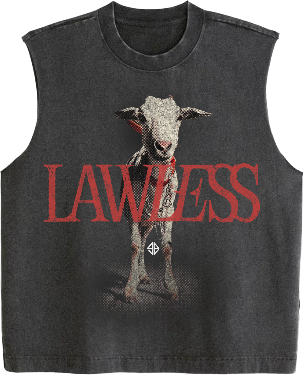 US Merch: LAWLESS Muscle Tee (Black) (Available in US only)