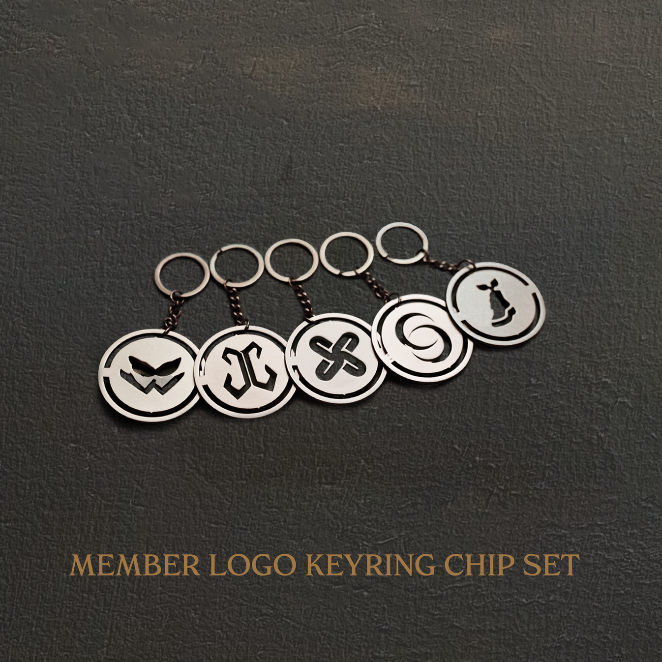 Members Logo Keychain Chips Set – 1Z Merch